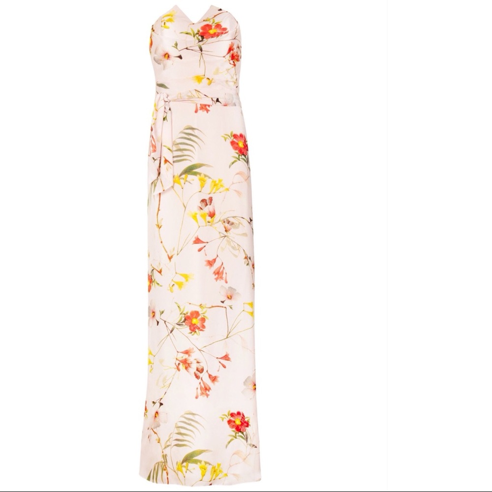 Ted Baker London Alanah Pink Bloom Maxi Dress